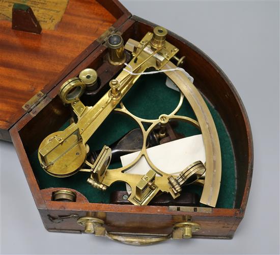 Sextant by D.M. McGregor, c.1850